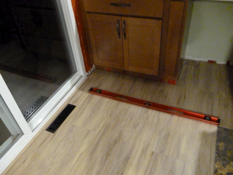 using level to get straight lines