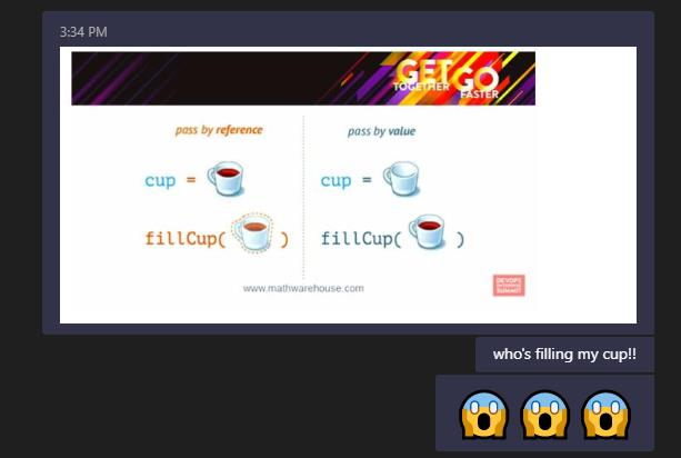 Who filled my cup!?!