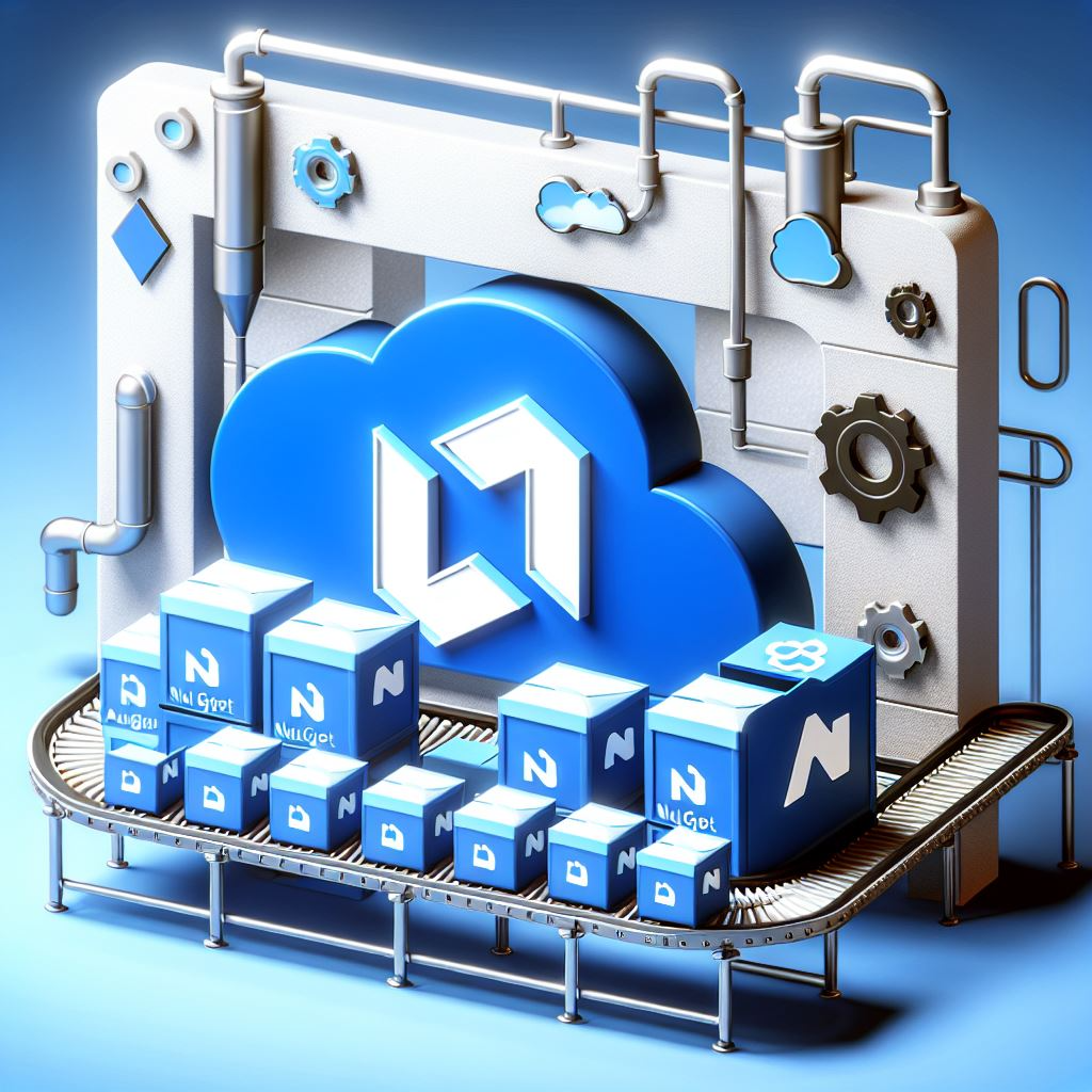 A MS Copilot generated image of ADO with conveyor belts